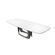 MESA DE COMEDOR EXT BASALTO GRIS BLANCO  -4-